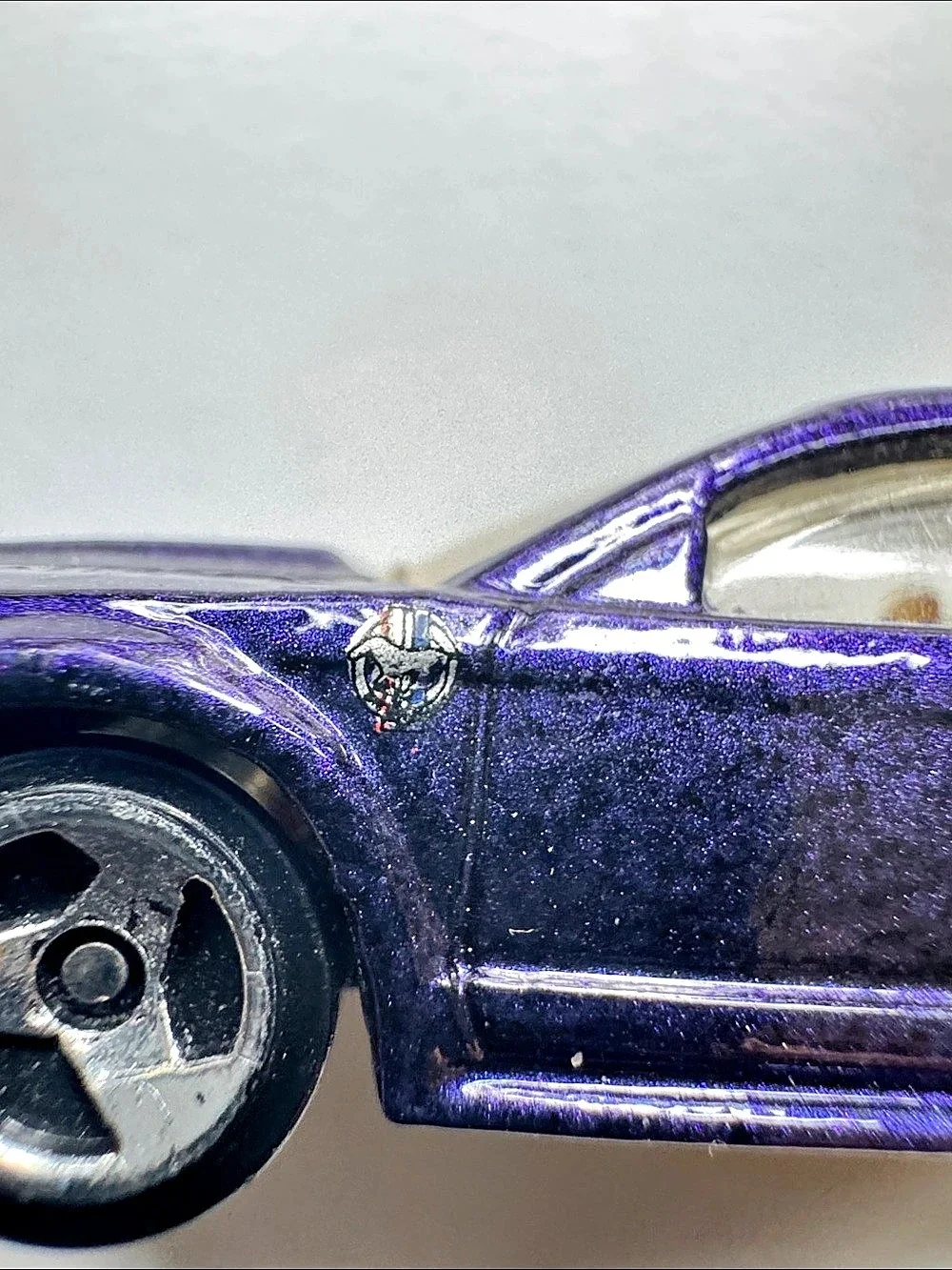 Matchbox Mustang Purple Die-Cast Car